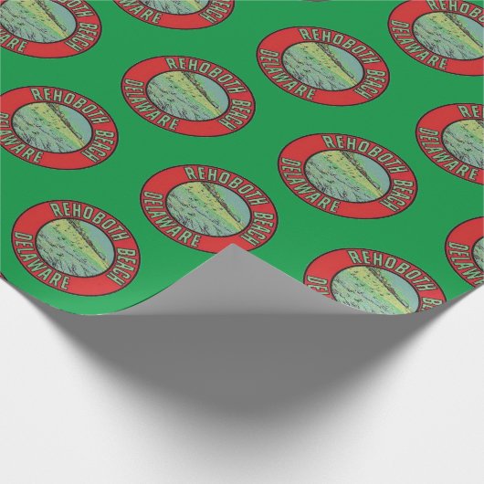 Delaware Rehoboth Beach, Cadeaupapier (Hoek)