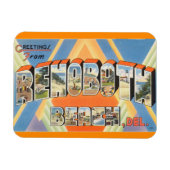 Delaware, Rehoboth strandmagneet Magneet (Horizontaal)