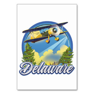 Delaware reislogo kaart