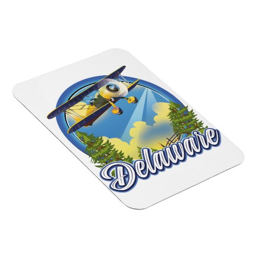 Delaware reislogo magneet (Rechterzijde)