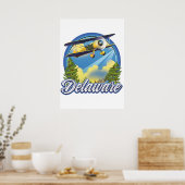 Delaware reislogo poster (Keuken)