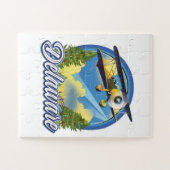 Delaware reizen logo legpuzzel (Horizontaal)