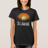 Delaware Retro Style  70s 80s 90s Home T-shirt (Voorkant)