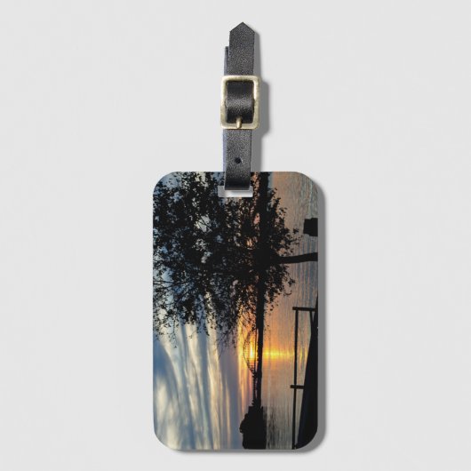 Delaware River Bagagelabel (Voorkant (verticaal))