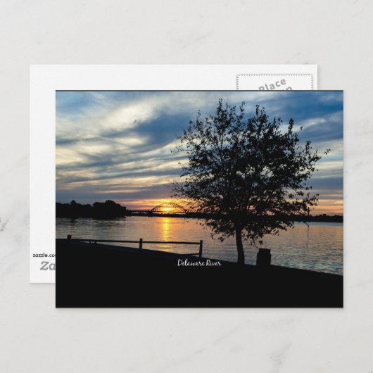 Delaware River Briefkaart (Voorkant / Achterkant)