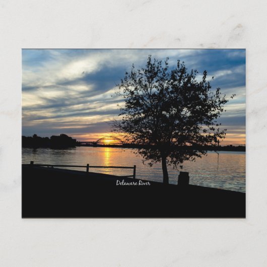 Delaware River Briefkaart (Voorkant)