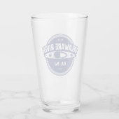 Delaware River Kayaking Glas (Achterkant)