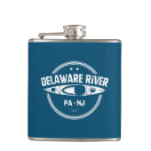 Delaware River Kayaking Heupfles (Voorkant)