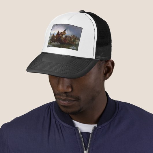 Delaware River Revolution Pres. George Washington Trucker Pet (In situ)