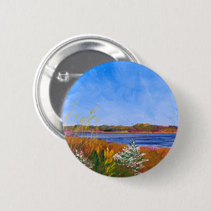Delaware River Ronde Button 5,7 Cm