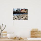 Delaware Riverside Poster (Keuken)