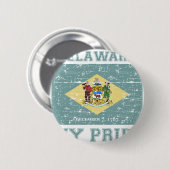 Delaware Ronde Button 5,7 Cm (Voorkant /achterkant)
