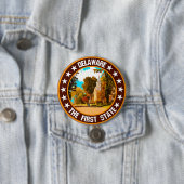 Delaware Ronde Button 7,6 Cm (In situ)