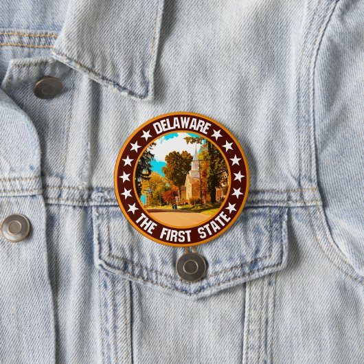 Delaware Ronde Button 7,6 Cm (In situ)