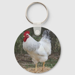 Delaware Rooster Elvis Sleutelhanger