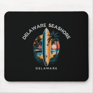 Delaware Seashore Delaware Mannen Vrouwen Surfen  Muismat