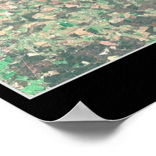 Delaware Seashore satelliet poster (Hoek)