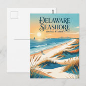 Delaware Seashore State Park Briefkaart (Voorkant / Achterkant)