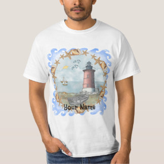 Delaware Shells Lighthouse t-shirt