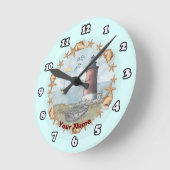 Delaware Shells vuurtoren klok (Hoek)