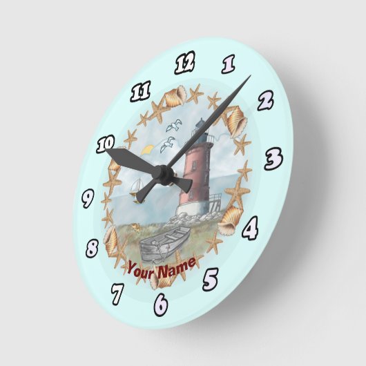 Delaware Shells vuurtoren klok (Hoek)