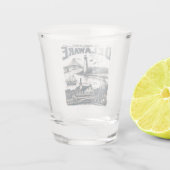 Delaware Shot Glas (Achterkant)