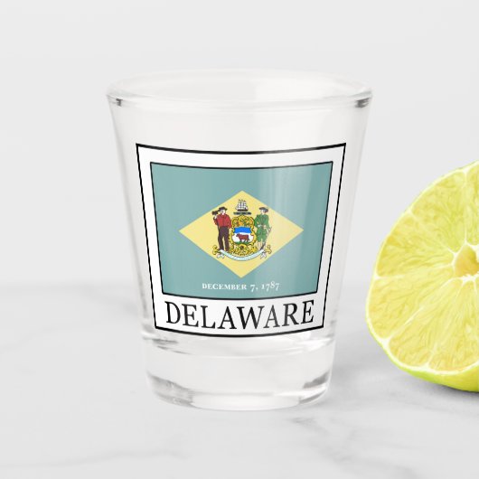 Delaware Shot Glas (Voorkant)