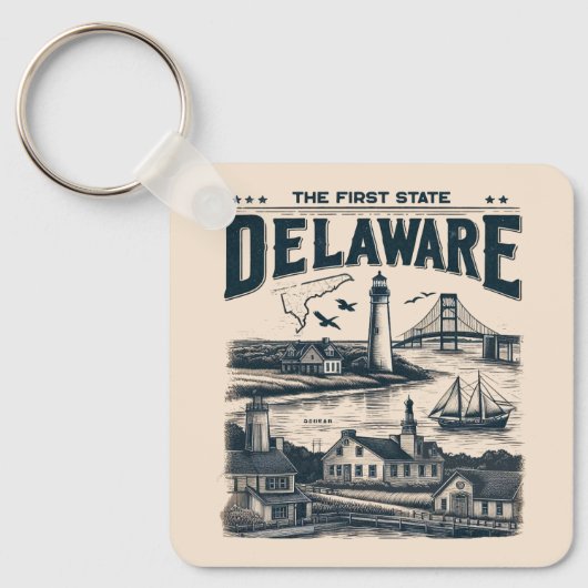 Delaware Sleutelhanger (Voorkant)