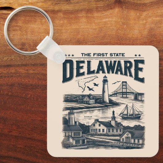 Delaware Sleutelhanger (Voorkant)