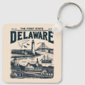Delaware Sleutelhanger (Achterkant)