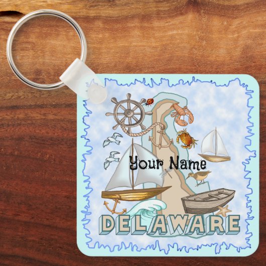 Delaware Sleutelhanger (Voorkant)