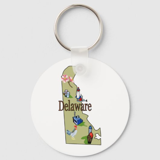 Delaware Sleutelhanger (Voorkant)