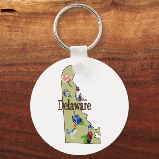 Delaware Sleutelhanger (Voorkant)