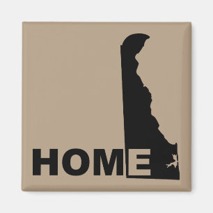 Delaware startpunt weg van State Fridge Magnet