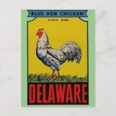 Delaware State Bird Briefkaart (Voorkant)