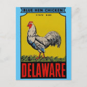 Delaware State Bird Briefkaart (Voorkant)