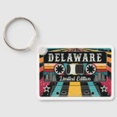Delaware State Cassette Limited Edition Sleutelhanger (Achterkant)