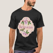 Delaware State DE Graphic for water bottle T-shirt (Voorkant)
