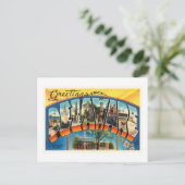 Delaware State DE Old Vintage Travel Briefkaart- Briefkaart (Staand voorkant)