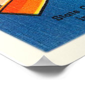 Delaware State DE Old Vintage Travel Briefkaart- Poster (Hoek)