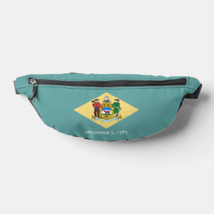 Delaware State Flag Design Decor Heuptasje