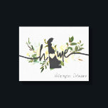 Delaware State gepersonaliseerd uw huis stad rusti Canvas Afdruk<br><div class="desc">Delaware State gepersonaliseerd uw huis stad rustiek bloemontwerp. Met waterverf geel en crèmewit bloemetjes, penseelstreken, schattige hartvorm, chique witte houttextuur en trendy geborsteld scriptlettertype. Maakt een geweldig cadeau voor elke Delaware Home State persoon, familieleden, voor haar, vrouw, vrienden, moeders en meer. Personaliseer het met uw aangepaste stad, of naam. Rustiek...</div>