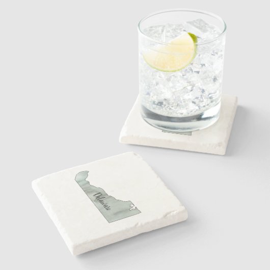 Delaware State Illustration Onderzetter (Zijkant)