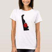 Delaware State Ladybug-shirt T-shirt (Voorkant)