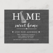 DELAWARE State Moving Announcement Post Kaart (Voorkant)