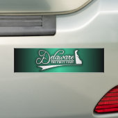 Delaware State of Mine Bumpersticker (Op auto)