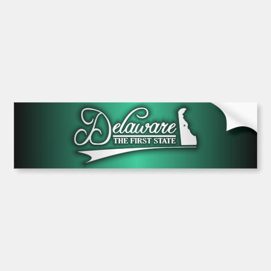 Delaware State of Mine Bumpersticker (Voorkant)