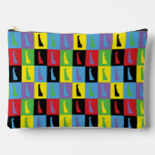 Delaware State Pop Art Pattern Etui (Voorkant)