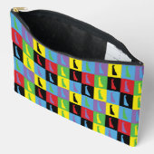 Delaware State Pop Art Pattern Etui (Open)