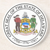 Delaware State Seal Onderzetter (Voorkant)